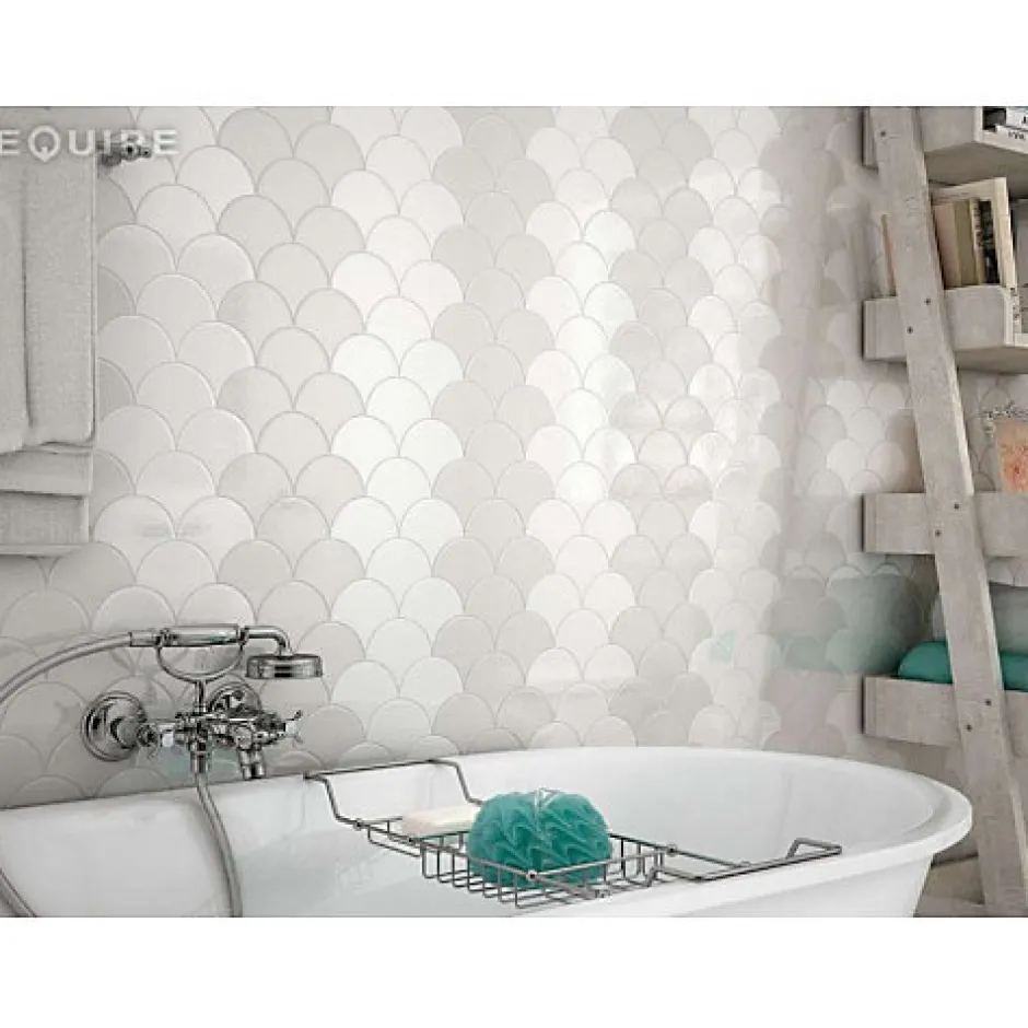 Carrelage mur effet zellige bejmat beige 13,2x13,2 cm ARTISAN OCHRE-Aelle Carrelage Discount