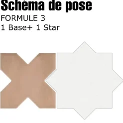 Carrelage mur effet zellige beige 6,5x26,6 cm CROMIA26 BEIGE 2-Aelle Carrelage Discount