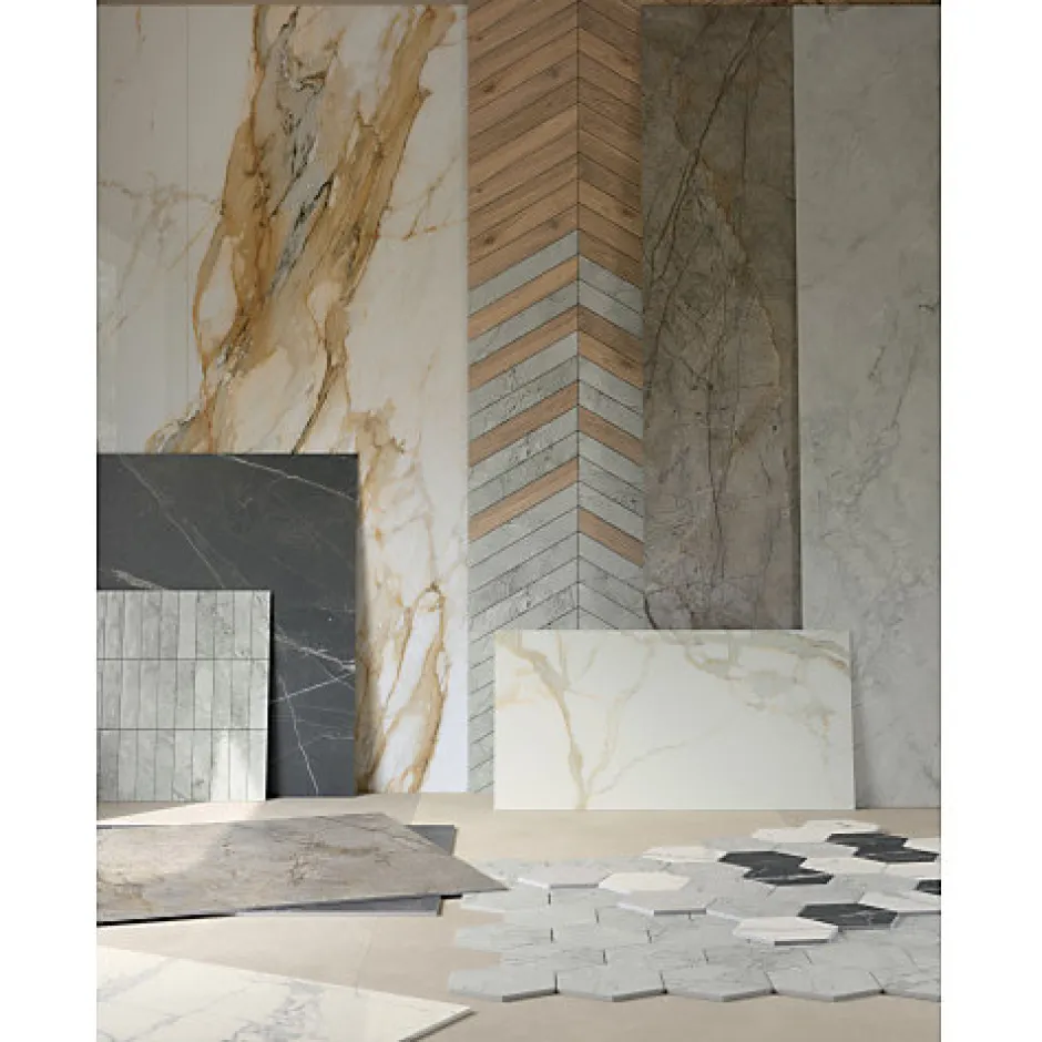 Carrelage mur effet zellige vert 7,5x15 cm MANACOR BASIL GREEN-Aelle Carrelage Discount