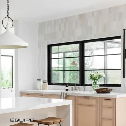 Aelle Carrelage Carrelage mur effet zellige bejmat blanc 6,5x20 cm ARTISAN WHITE