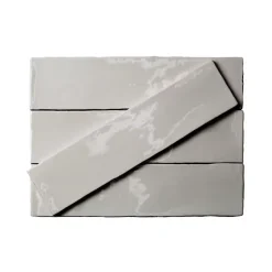 Carrelage mur effet zellige gris 7,5x30 cm MASIA GRIS CLARO-Aelle Carrelage Sale