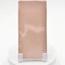 Aelle Carrelage Carrelage mur effet zellige rose 7,5x15 cm MANACOR BLUSH PINK