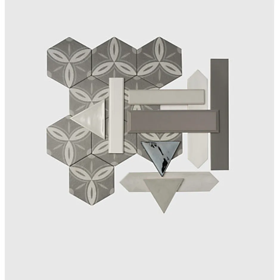 Carrelage mur effet zellige bejmat gris anthracite 13,2x13,2 cm ARTISAN GRAPHITE-Aelle Carrelage Sale