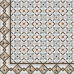 Aelle Carrelage Carrelage mur effet zellige bejmat satiné beige 10x10 cm MALLORCA CREAM