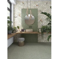 Carrelage mur effet zellige bejmat satiné noir 6,5x20 cm MALLORCA BLACK-Aelle Carrelage Clearance