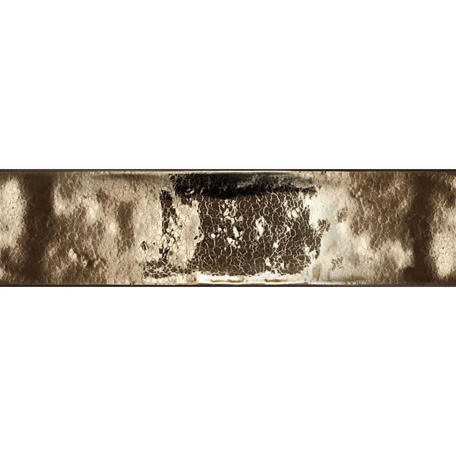 Carrelage mur effet zellige doré 6,5x26,6 cm CROMIA26 ORO-Aelle Carrelage New