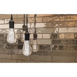 Carrelage mur effet zellige doré 6,5x26,6 cm CROMIA26 ORO-Aelle Carrelage New