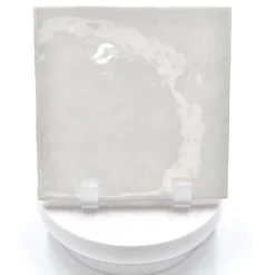 Carrelage mur effet zellige bejmat blanc 13,2x13,2 cm ARTISAN WHITE-Aelle Carrelage Outlet