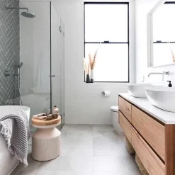 Aelle Carrelage Carrelage mur effet zellige gris ,5x30 cm MASIA GRIS OSCURO