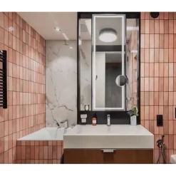 Carrelage mur effet zellige bejmat rose 6,5x20 cm ARTISAN ROSE MALLOW-Aelle Carrelage Clearance