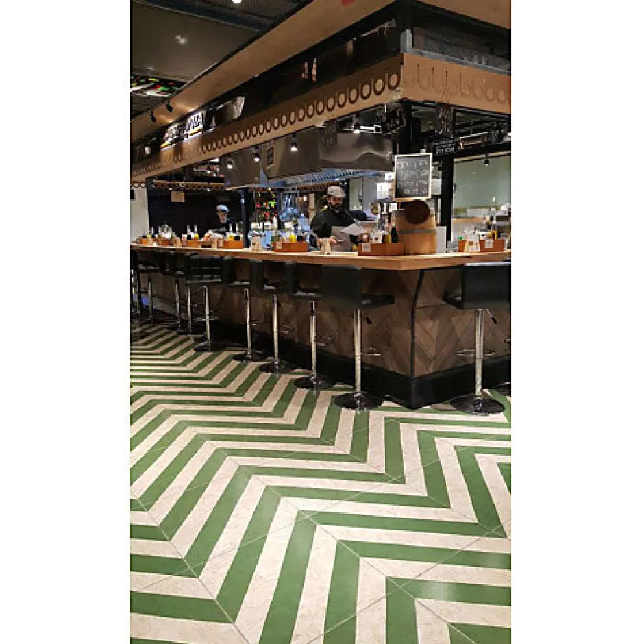 Aelle Carrelage Carrelage mur effet zellige bejmat satiné bleu claire 10x10 cm MALLORCA BLUE