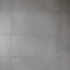 Carrelage mur et sol intérieur effet béton gris L.61,7 x 30,7 cm x ép.7,4 mm, Konkrete-GoodHome Hot