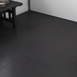 Carrelage mur et sol noir L.33 x l.33 cm x ép.8,5 mm, Pescaro- New