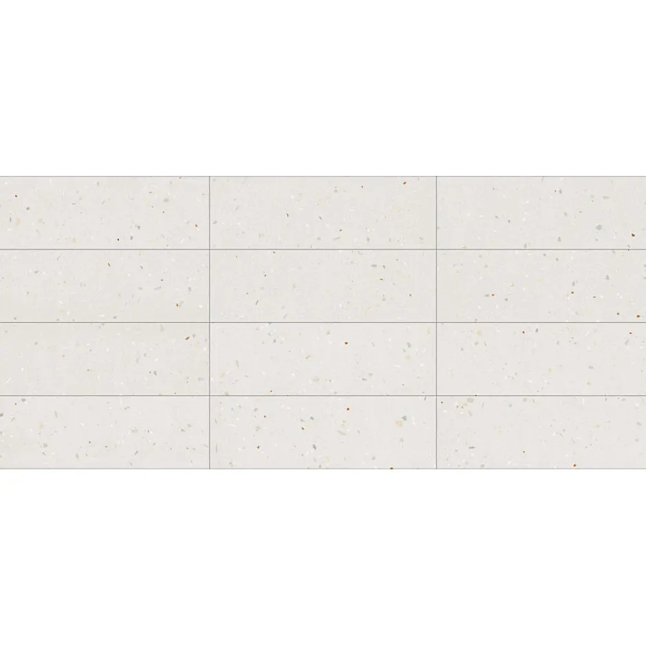 Carrelage mur faience effet terrazzo 32x99 cm Croccante Topping-R Menta(vendu par boite de 1.27m2)-Eiffel art construction Sale