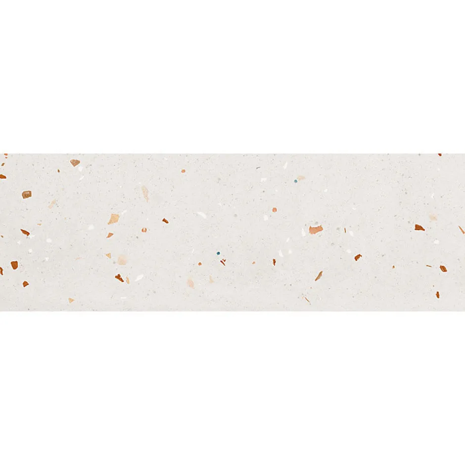 Eiffel art construction Carrelage mur faience effet terrazzo 32x99 cm Croccante Topping-R Nuez (vendu par boite de 1.27m2)