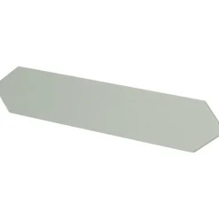 Aelle Carrelage Carrelage mur faience forme navette 5x25 cm mate LANSE MINT