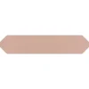 Aelle Carrelage Carrelage mur faience forme navette 5x25 cm mate LANSE ROSE