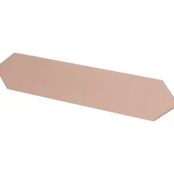 Aelle Carrelage Carrelage mur faience forme navette 5x25 cm mate LANSE ROSE