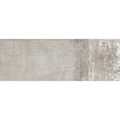 Aelle Carrelage Carrelage mur moderne décor paillette gris 25x75 cm MATERIKA DECOR A&B
