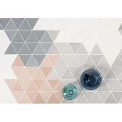 Carrelage mur relief métro parisien uni bleu brillant 7,5x15 cm METRO BLUE-Eiffel art construction Outlet