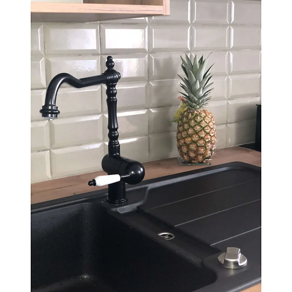 Carrelage mur relief métro parisien uni vert brillant 7,5x15 cm METRO OLIVE-Eiffel art construction