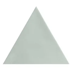 Carrelage mur trianguaire effet zellige vert d'eau 13,2x11,4 cm 3LATI AQUAMARINA-Aelle Carrelage Discount