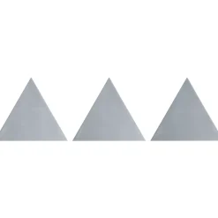 Aelle Carrelage Carrelage mur trianguaire effet zellige bleu 13,2x11,4 cm 3LATI DA ZUCCHERO