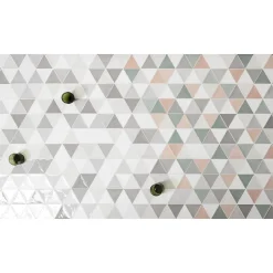 Carrelage mur trianguaire effet zellige gris claire 13,2x11,4 cm 3LATI GRIGIO CHIARO-Aelle Carrelage New