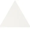 Carrelage mur triangulaire uni blanc brillant 10,8x12,4 cm SCALE TRIANGOLO WHITE-Aelle Carrelage New