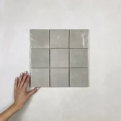 Les Carreaux De Jean  Carrelage mural Effet Zellige Beige CROGIOLO ZELLIGE 10x10 Lana - Les Carreaux de Jean