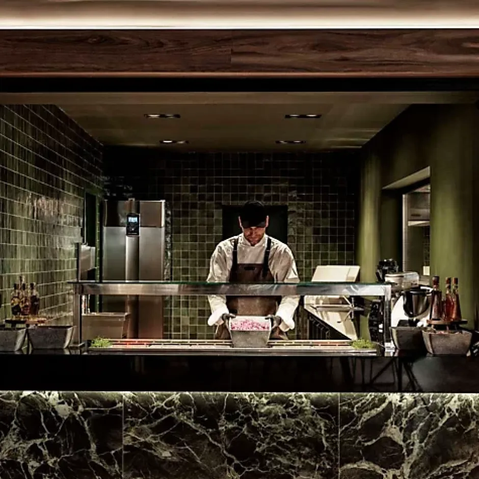 Les Carreaux De Jean Carrelage mural Effet Zellige Vert CROGIOLO ZELLIGE 10x10 Bosco - Les Carreaux de Jean