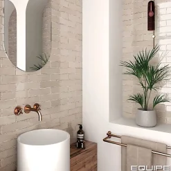 Carrelage mural Effet Zellige Beige TRIBE 6x24,6cm Oatmeal - Les Carreaux de Jean-Gioia Materia Outlet