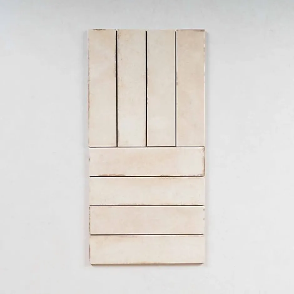 Carrelage mural Effet Zellige Beige TRIBE 6x24,6cm Oatmeal - Les Carreaux de Jean-Gioia Materia Outlet