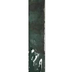 Carrelage Mural Effet Zellige Vert 6,5x29,8 Monpelli Emerald Mix --Allocarrelage Sale