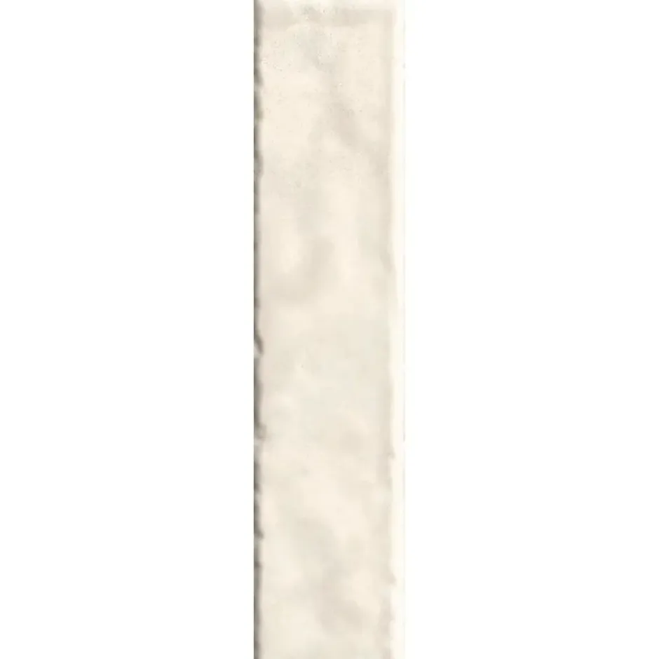 Allocarrelage Carrelage Mural Effet Zellige Blanc 6,5x29,8 Monpelli White Mix -