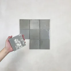 Les Carreaux De Jean  Carrelage mural Effet Zellige CROGIOLO ZELLIGE 10x10 Argilla - Les Carreaux de Jean