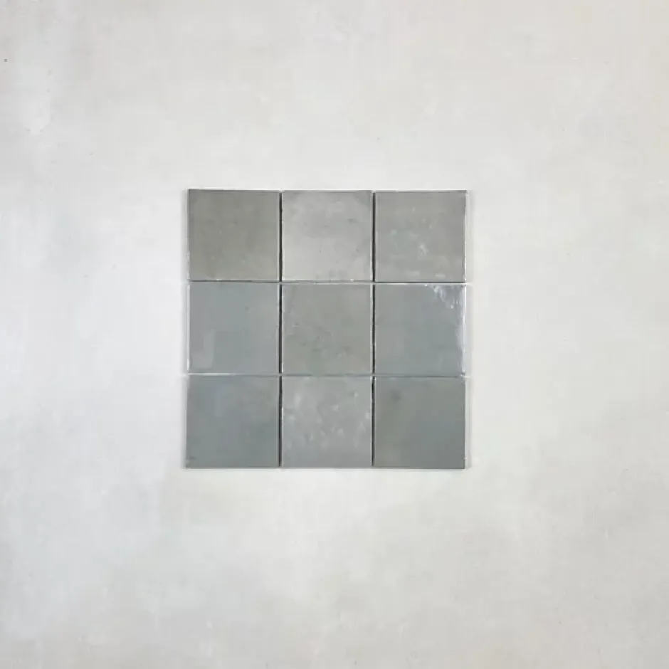 Les Carreaux De Jean Carrelage mural Effet Zellige CROGIOLO ZELLIGE 10x10 Argilla - Les Carreaux de Jean