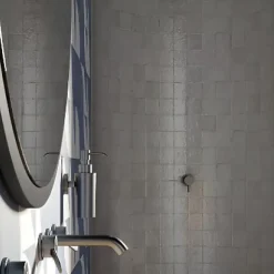 Carrelage mural Effet Zellige Blanc CROGIOLO ZELLIGE 10x10 Gesso - Les Carreaux de Jean-Les Carreaux De Jean 