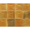 Gioia Materia Carrelage mural faïence effet rustique THANGLONG Arco 10x10 cm Caramel - Brillant / Poli - boîte de 0.60 m2