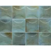 Gioia Materia Carrelage mural faïence effet rustique THANGLONG Arco 10x10 cm Sky blue - Brillant / Poli - boîte de 0.60 m2