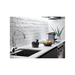 Carrelage mural faïence effet artisanal MASIA 30x7.5 cm Blanco - mat - - boîte de 1 m2-Gioia Materia Hot