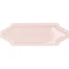 Gioia Materia Carrelage mural faience effet classique KNIGHTSBRIDGE Navette 15x5cm Rose - Brillant / Poli - boîte de 0.50 m2