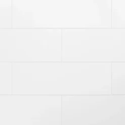 Carrelage mural intérieur blanc 30 x 90 cm Aragone-GoodHome Clearance