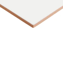 GoodHome Carrelage mural intérieur grès cérame émaillé mat blanc lisse L.60 x l.20 cm x ép.8,3 mm, Plain