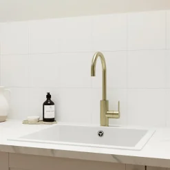 Carrelage mural intérieur blanc brillant L.20 x l.20 cm x ép.6,5 mm, Spezzia