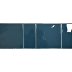 Lux Mosaic Carrelage mural intérieur Premium 15x45 cm Capri Blue rectangulaire finition brillante