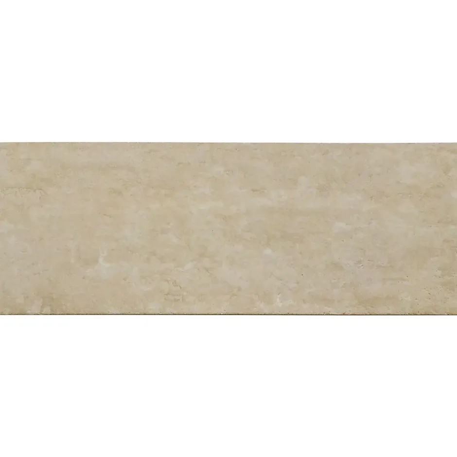 Carrelage mural intérieur travertin veiné L.60 x l.20 cm x ép.12 mm, Travertino- Outlet