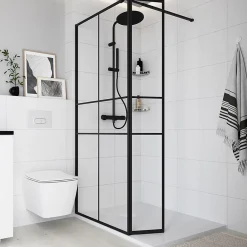 GoodHome Carrelage mural intérieur blanc mat L.60 x l.30 cm x ép.9 mm, Perouso Crizi