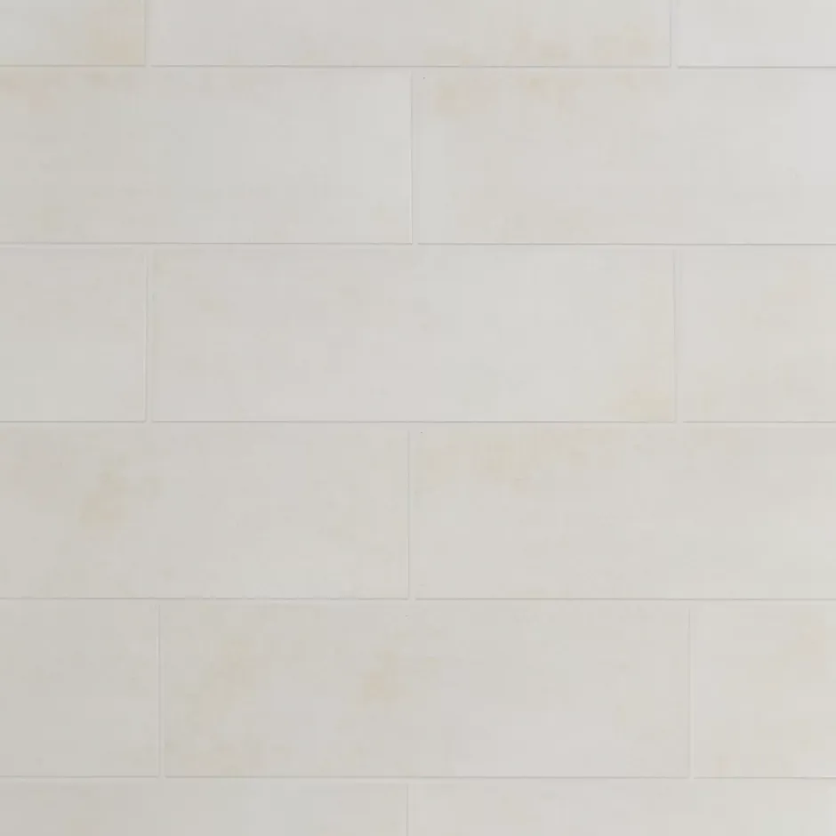 Carrelage mural intérieur ivoire effet béton L.60 x l.20 cm x ép.8,3 mm, Konkrete-GoodHome Outlet