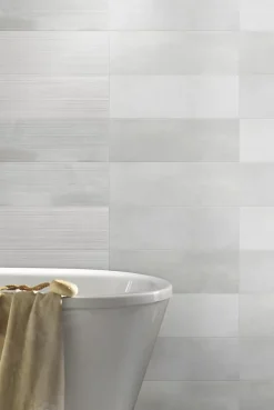 GoodHome Carrelage mural Kofrage 20x60 cm gris clair